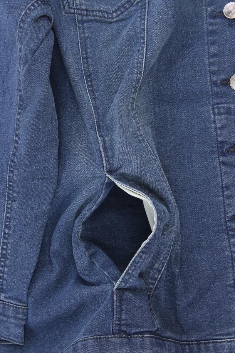 sheego Jeansjacke Gr. 56 neuwertig blau aus Baumwolle