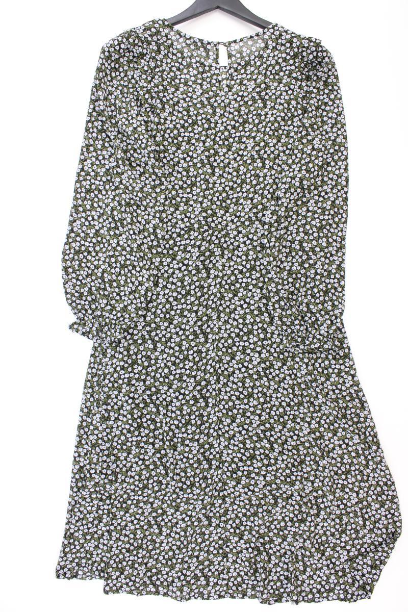 MSCH Copenhagen Langarmkleid Gr. S mit Blumenmuster mehrfarbig aus Polyester