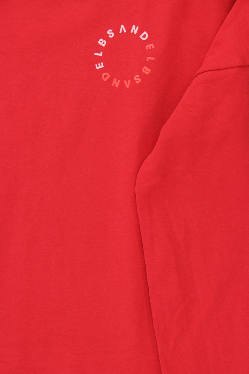 Elbsand Langarmpullover Gr. XL rot aus Baumwolle