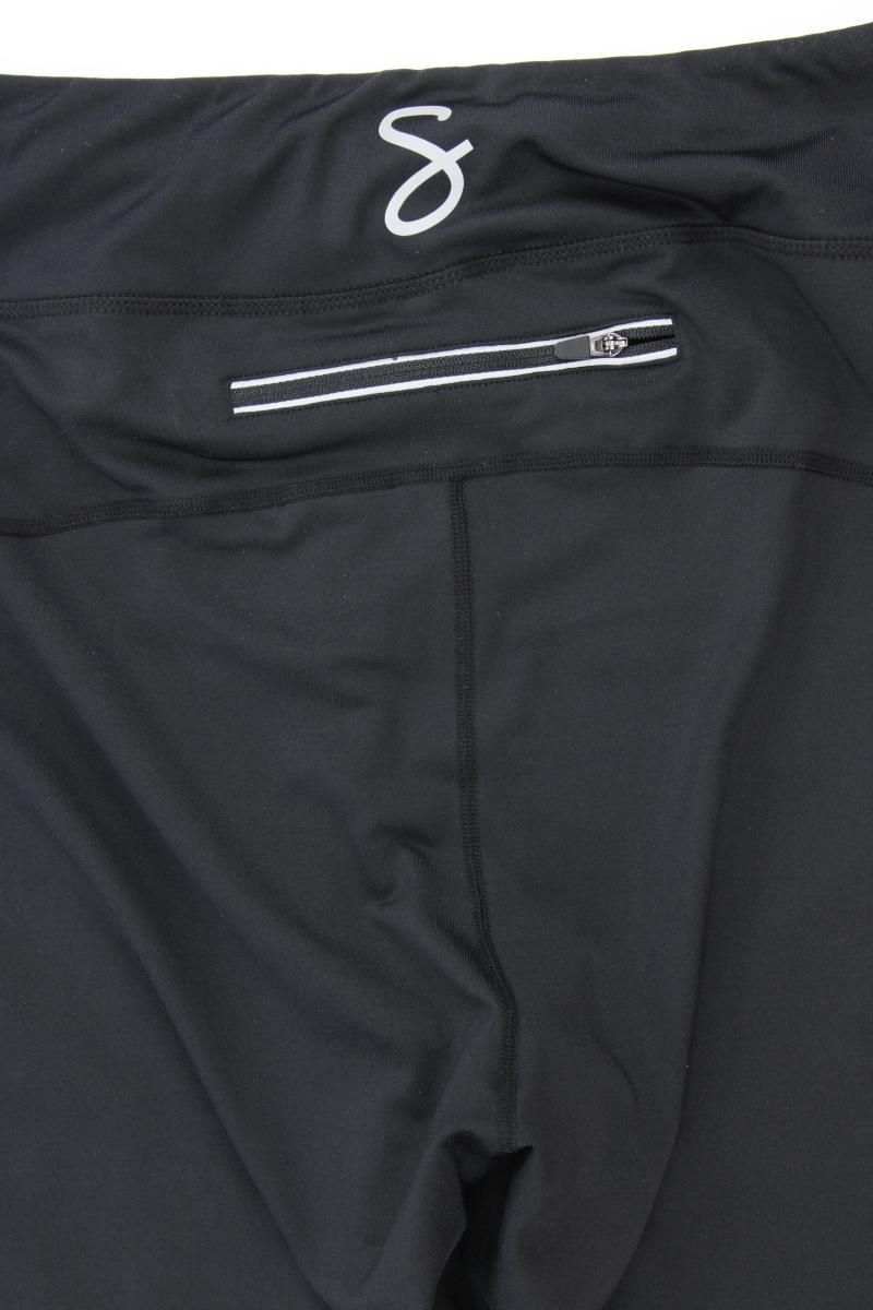 sheego Sporthose Gr. 44 schwarz aus Polyester