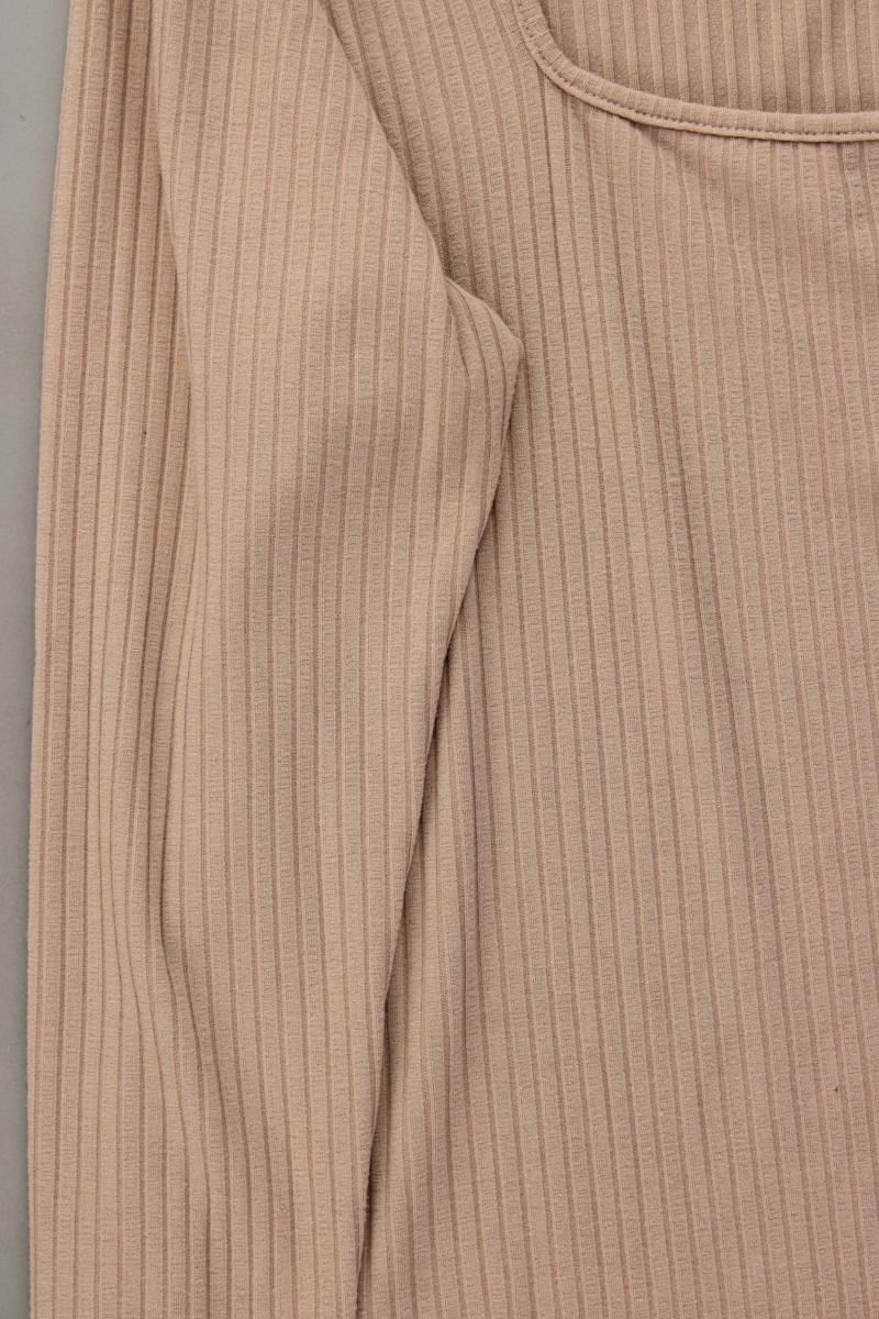 BOOHOO Longshirt Gr. 50 Langarm braun aus Polyester