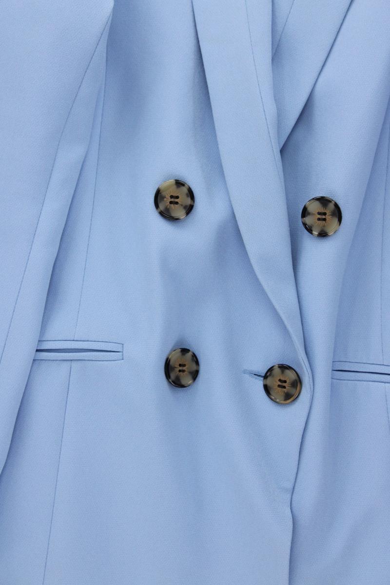 River Island Longblazer Gr. 44 blau aus Polyester