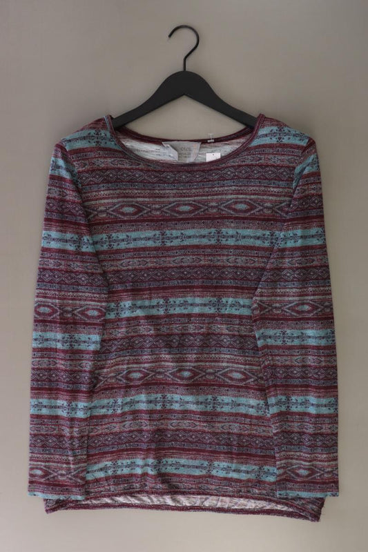 Cecil Printshirt Gr. XL Langarm mehrfarbig aus Baumwolle