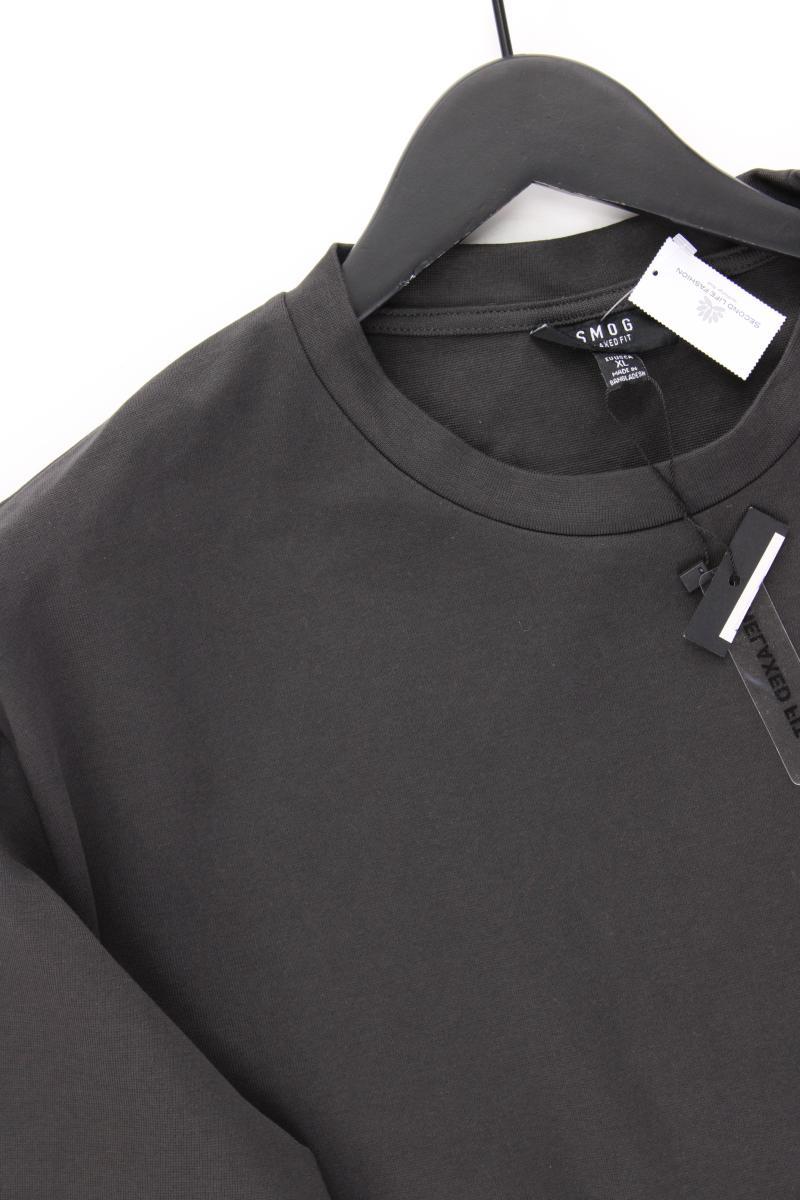 Smog Relaxed Fit Shirt für Herren Gr. XL neu mit Etikett Kurzarm grau
