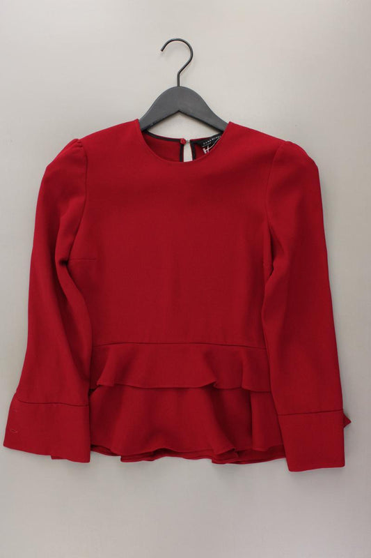 Zara Langarmbluse Gr. XS rot