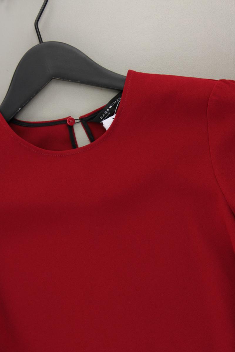 Zara Langarmbluse Gr. XS rot