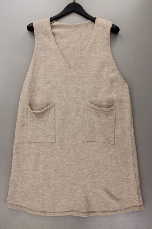 Shein Strickkleid Gr. XXL neuwertig Ärmellos braun aus Polyacryl