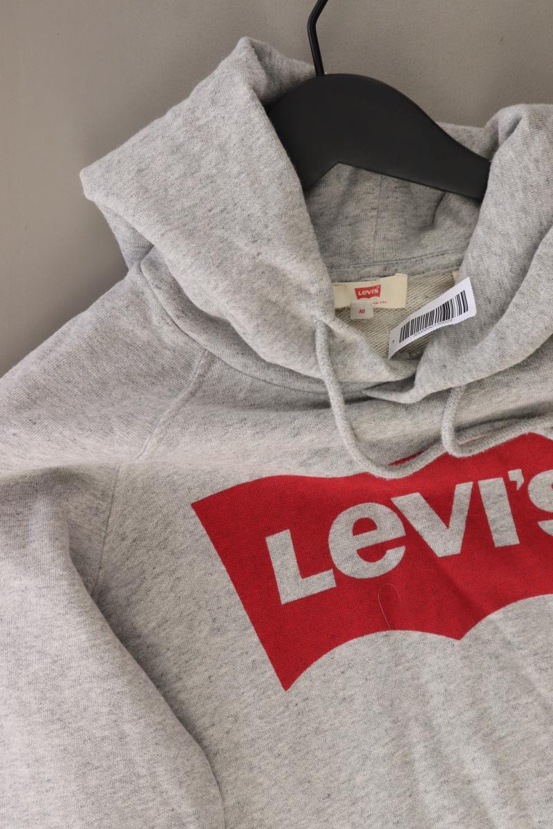 Levi's Hoodie für Herren Gr. XS grau aus Baumwolle