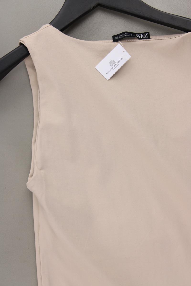 Zara Trägertop Gr. M creme