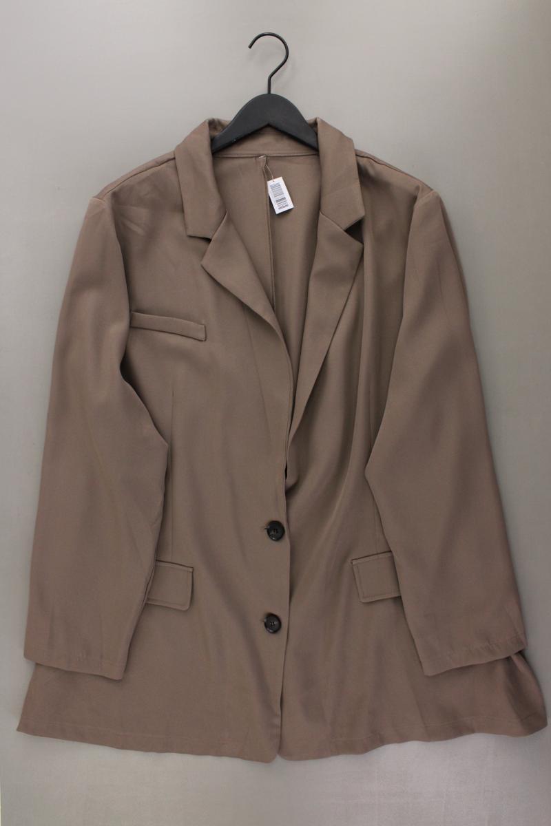 Shein Blazer Gr. XXL braun aus Polyester