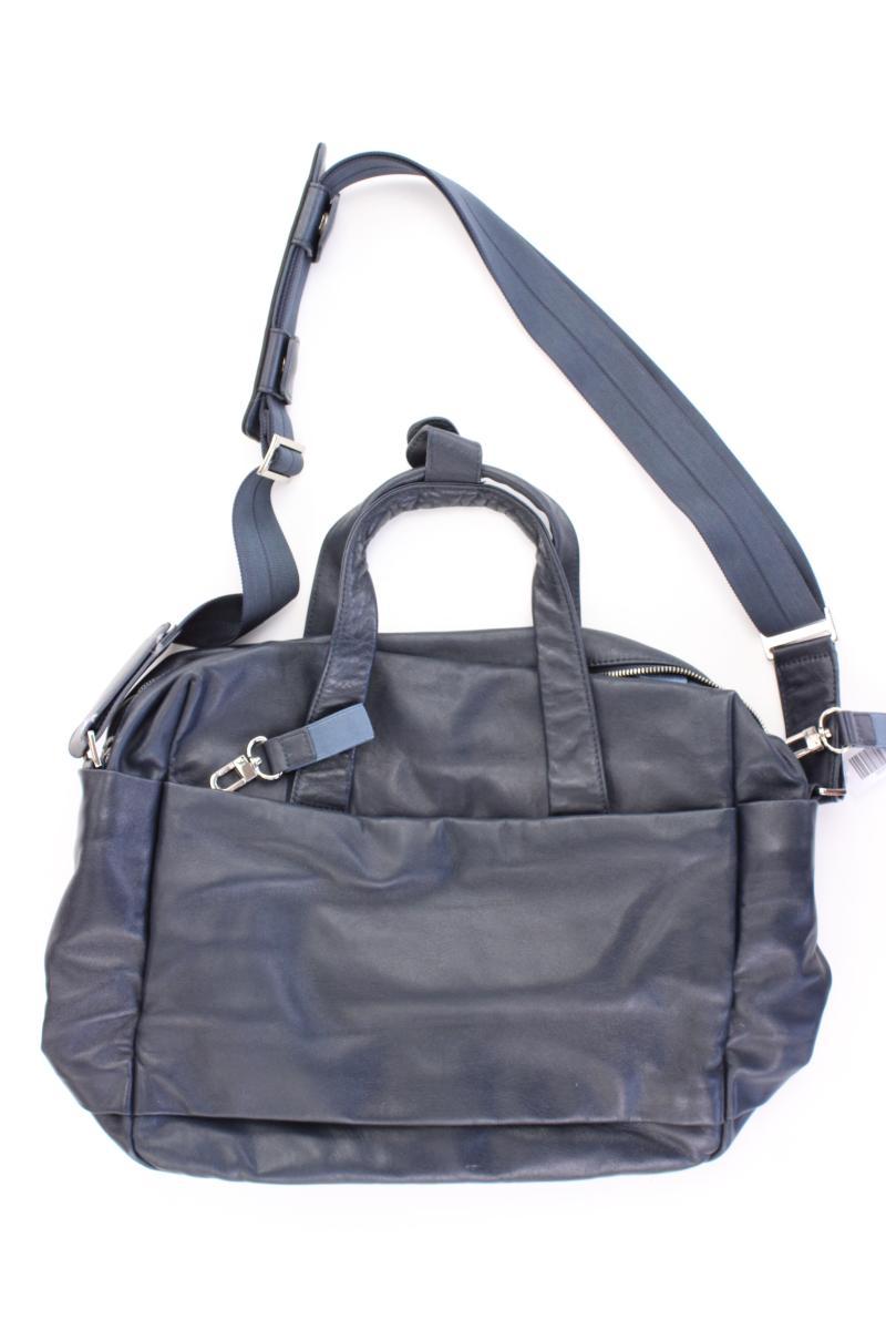 Bree Henkeltasche neuwertig blau aus Leder