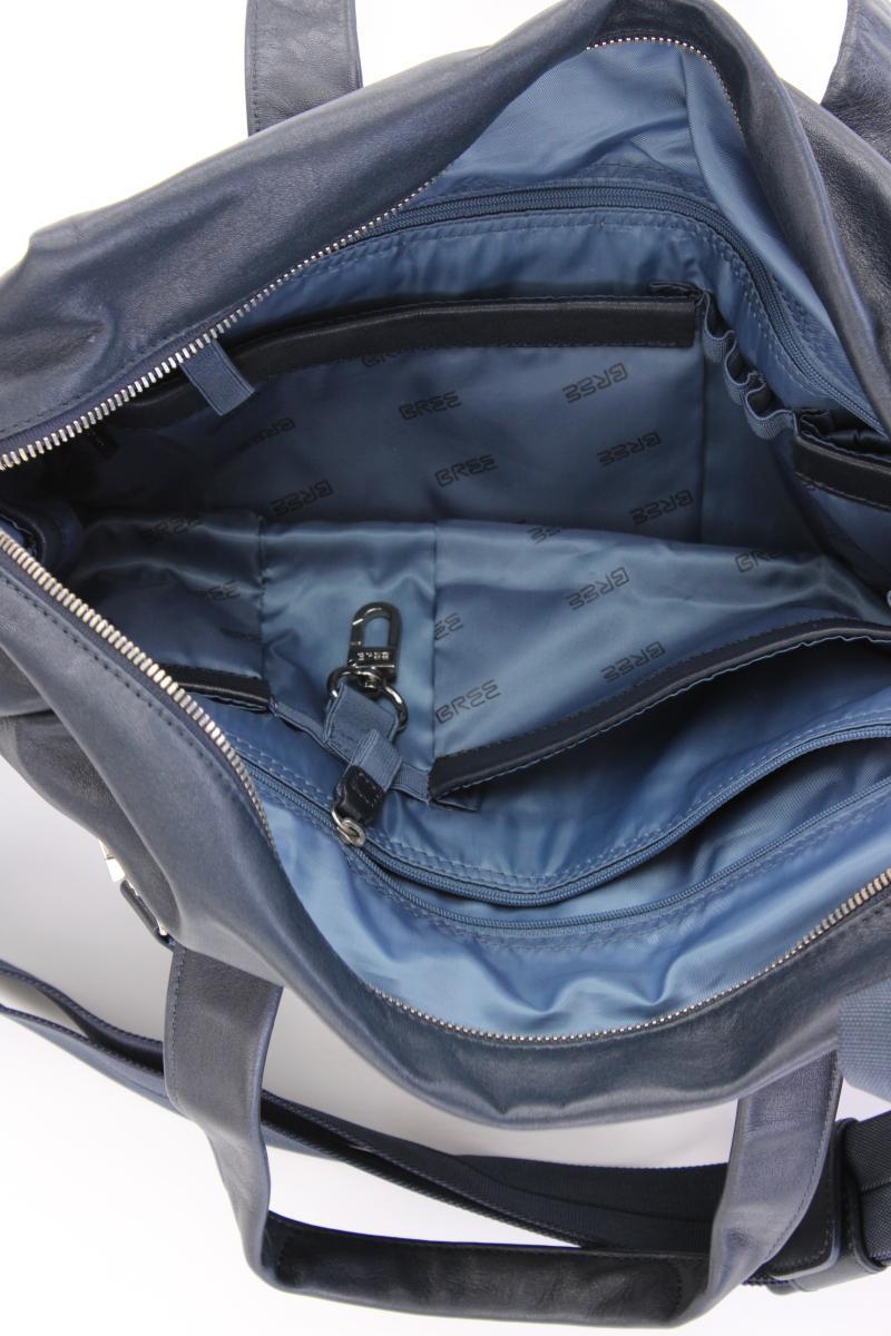 Bree Henkeltasche neuwertig blau aus Leder