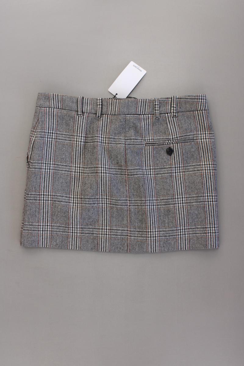 Mango Wollrock Gr. 36 kariert neu mit Etikett Neupreis: 39,99€! grau