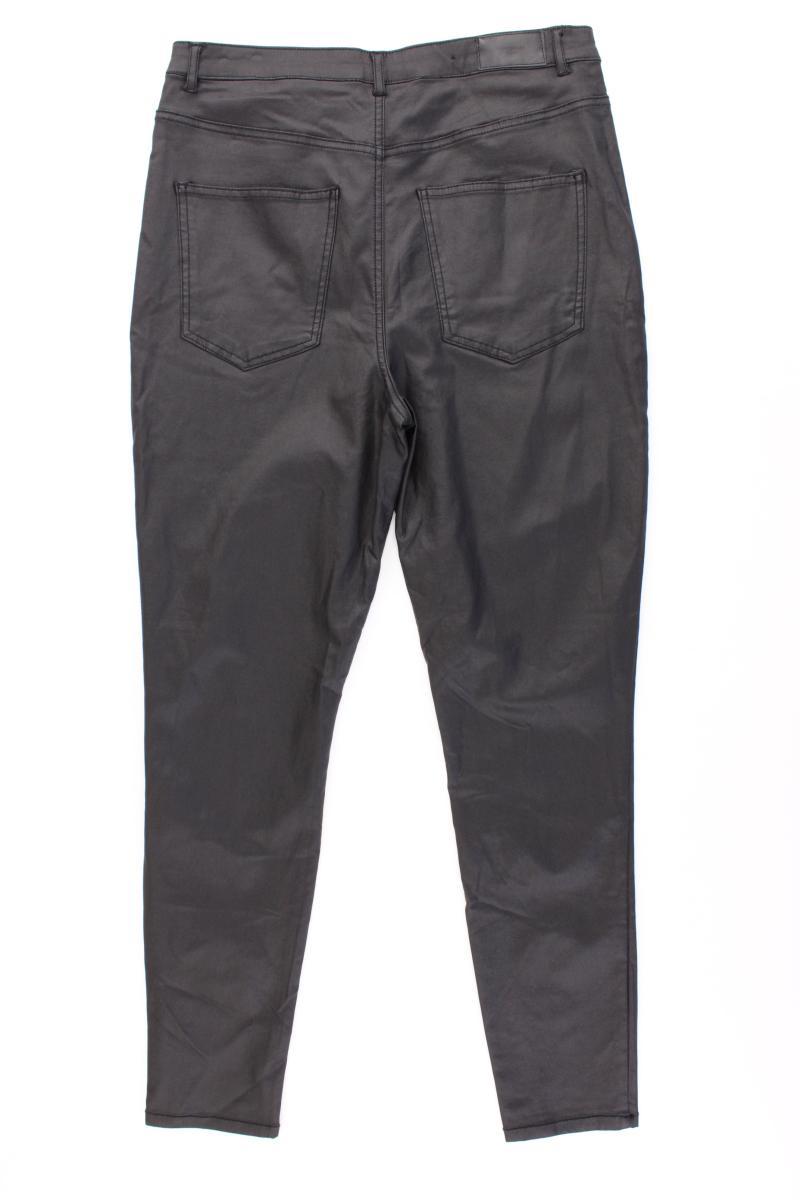 Vero Moda Kunstlederhose Gr. XL/L30 schwarz aus Viskose