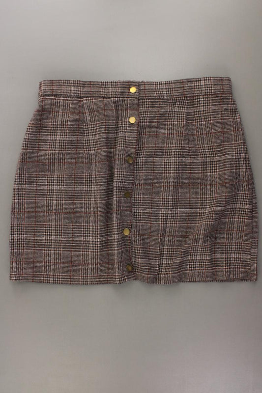 Shein Minirock Gr. XXL kariert braun aus Polyester