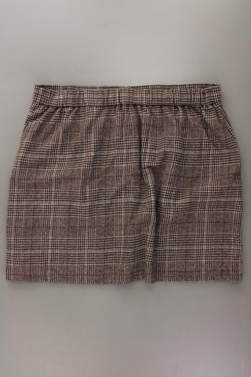 Shein Minirock Gr. XXL kariert braun aus Polyester