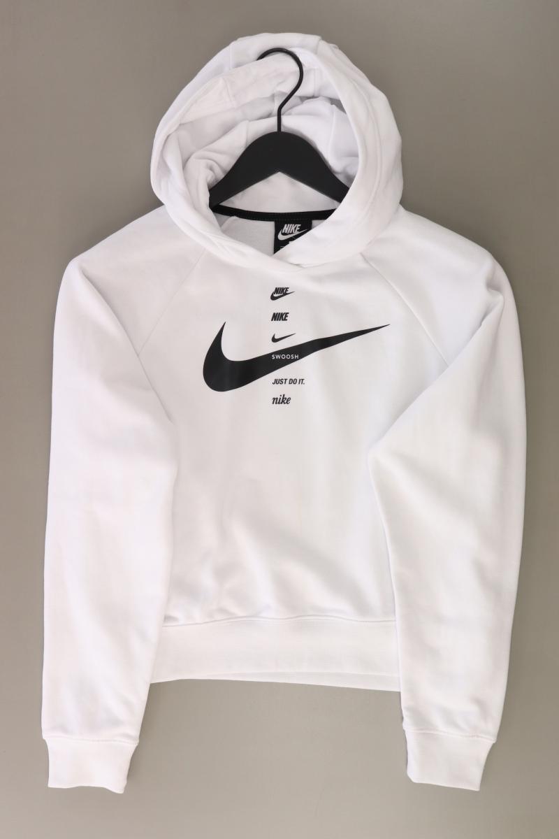 Nike Hoodie für Herren Gr. XS weiß aus Polyester