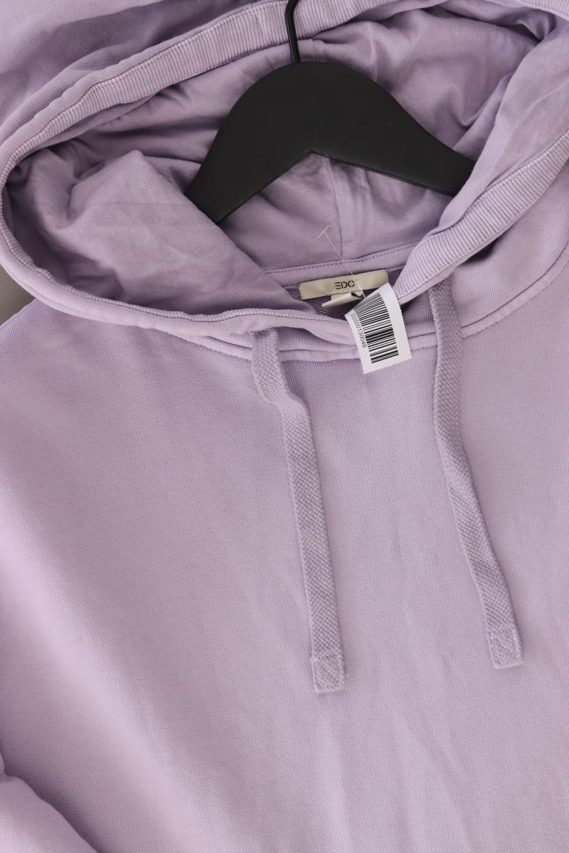 edc by Esprit Oversize Hoodie Gr. S lila aus Baumwolle