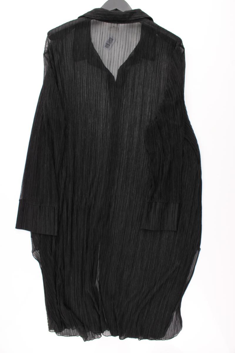 s.Oliver transparentes Kleid Gr. 48 Langarm schwarz aus Polyester