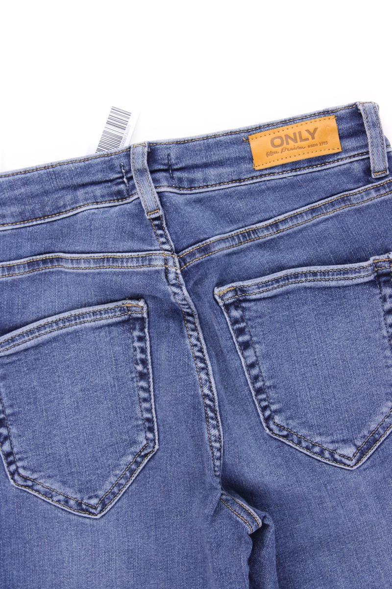 Skinny Jeans Gr. M/L34 blau aus Baumwolle