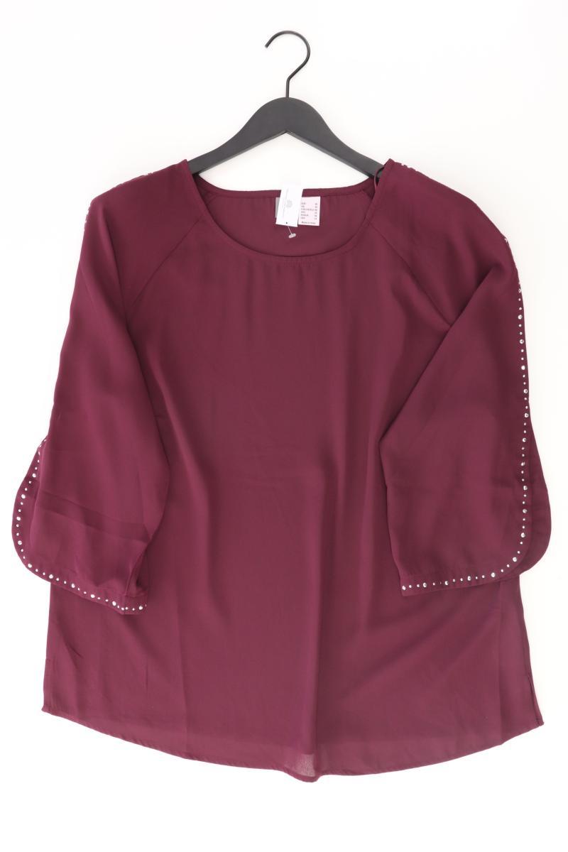 FAIR LADY Classic Bluse Gr. 46 3/4 Ärmel lila aus Polyester