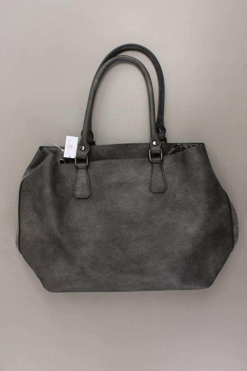 Schultertasche grau