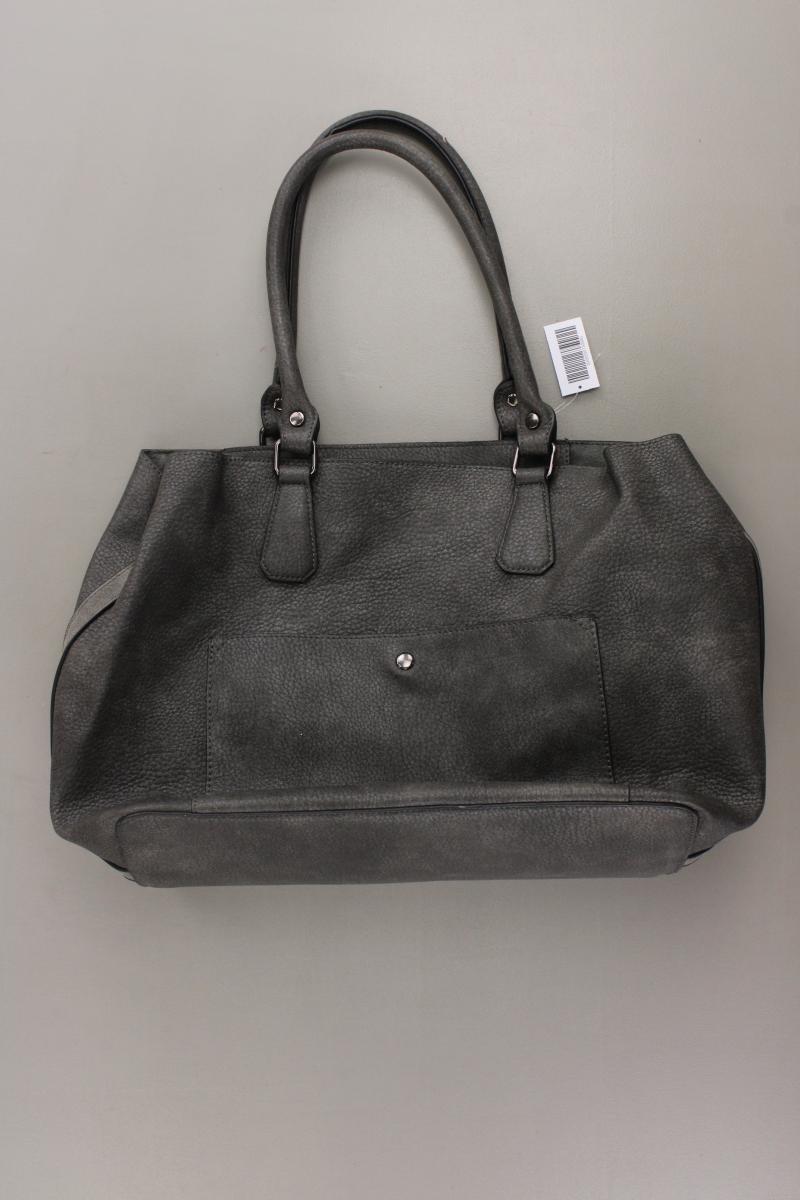 Schultertasche grau