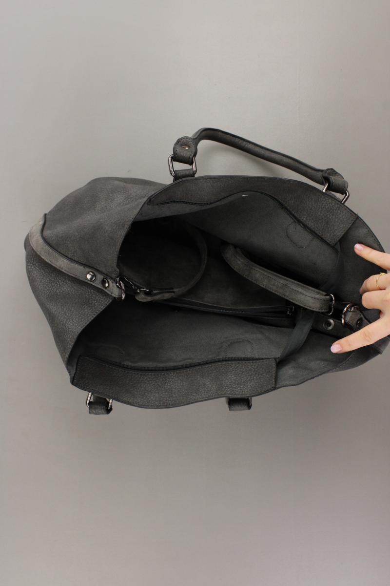 Schultertasche grau