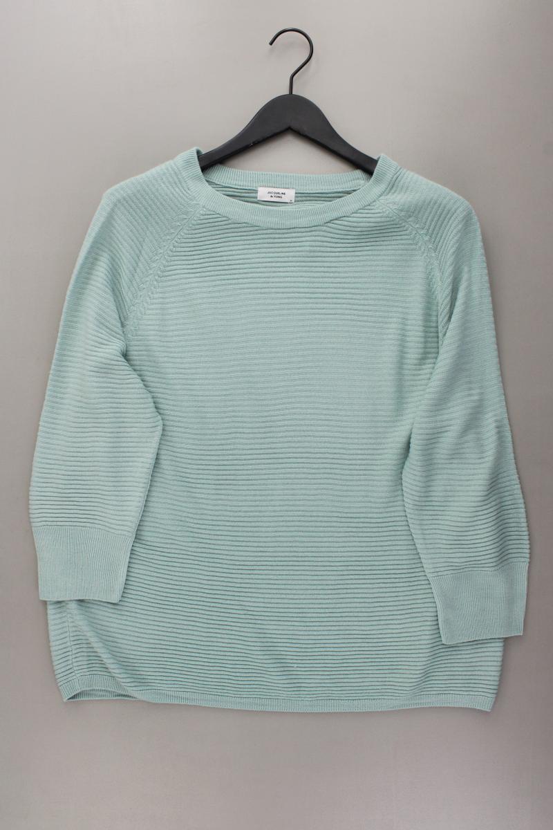 Jacqueline de Yong Feinstrickpullover Gr. M blau