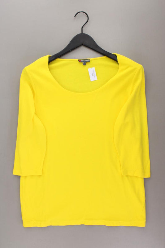 Street One Classic Shirt Gr. 44 3/4 Ärmel gelb aus Baumwolle