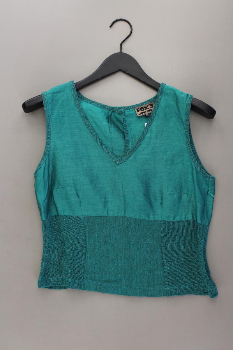 FOX´S Classic Top Gr. 38 Vintage grün aus Leinen