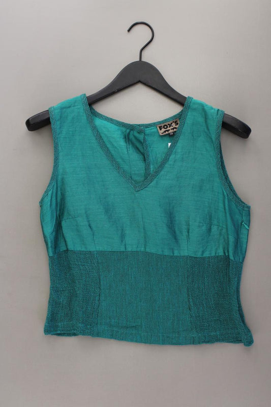 FOX´S Classic Top Gr. 38 Vintage grün aus Leinen