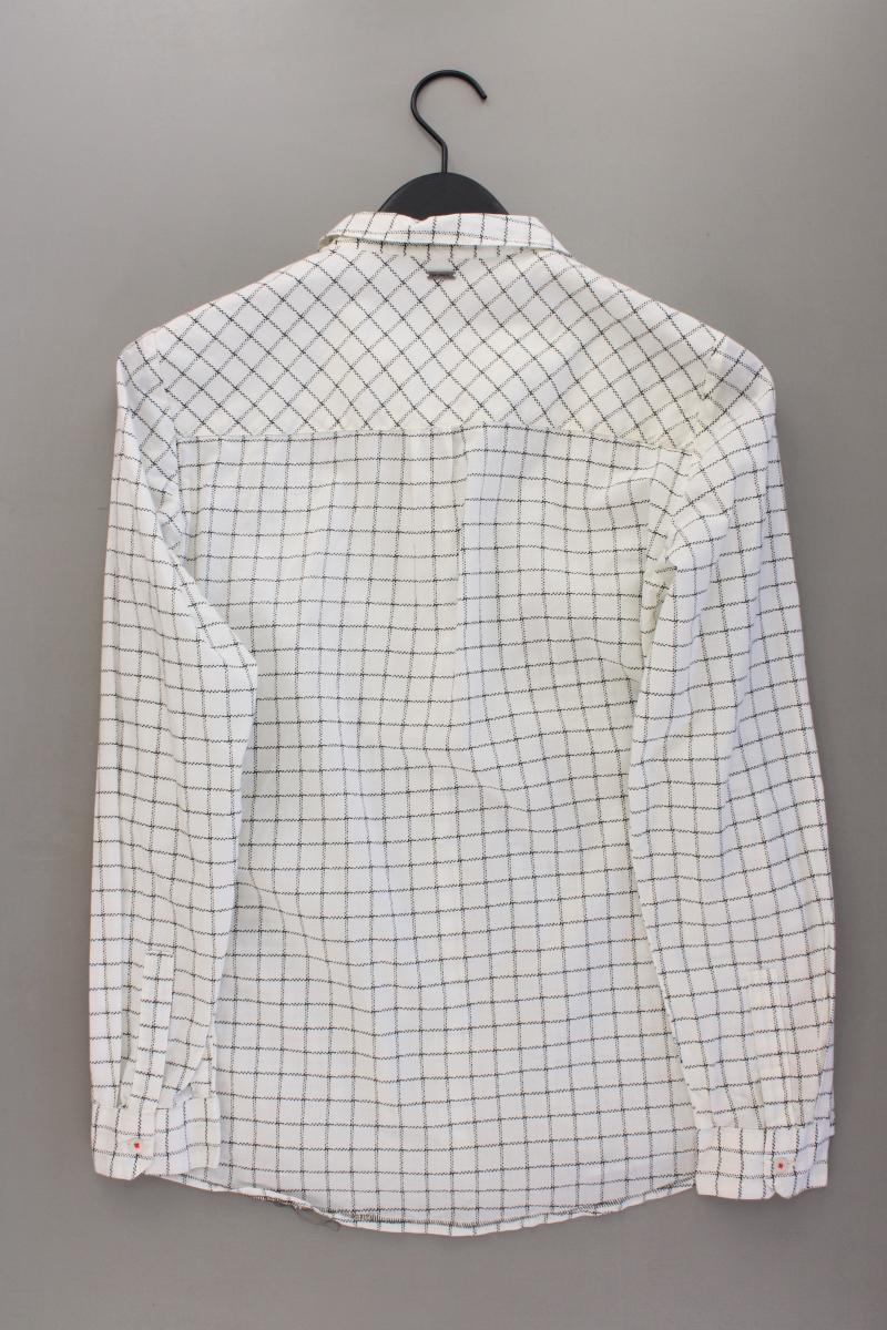 Sandwich_ Langarmbluse Gr. 40 creme aus Baumwolle