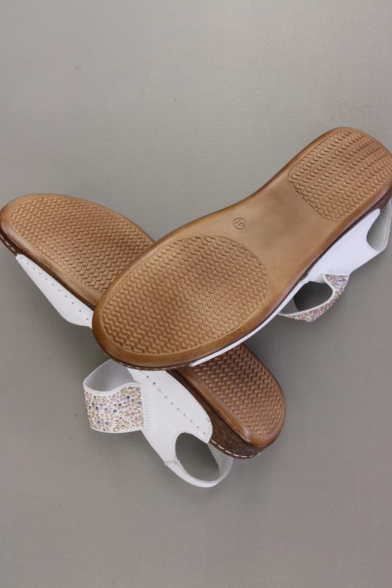 Waldläufer Sandalen Gr. 0 neuwertig weiß aus Leder
