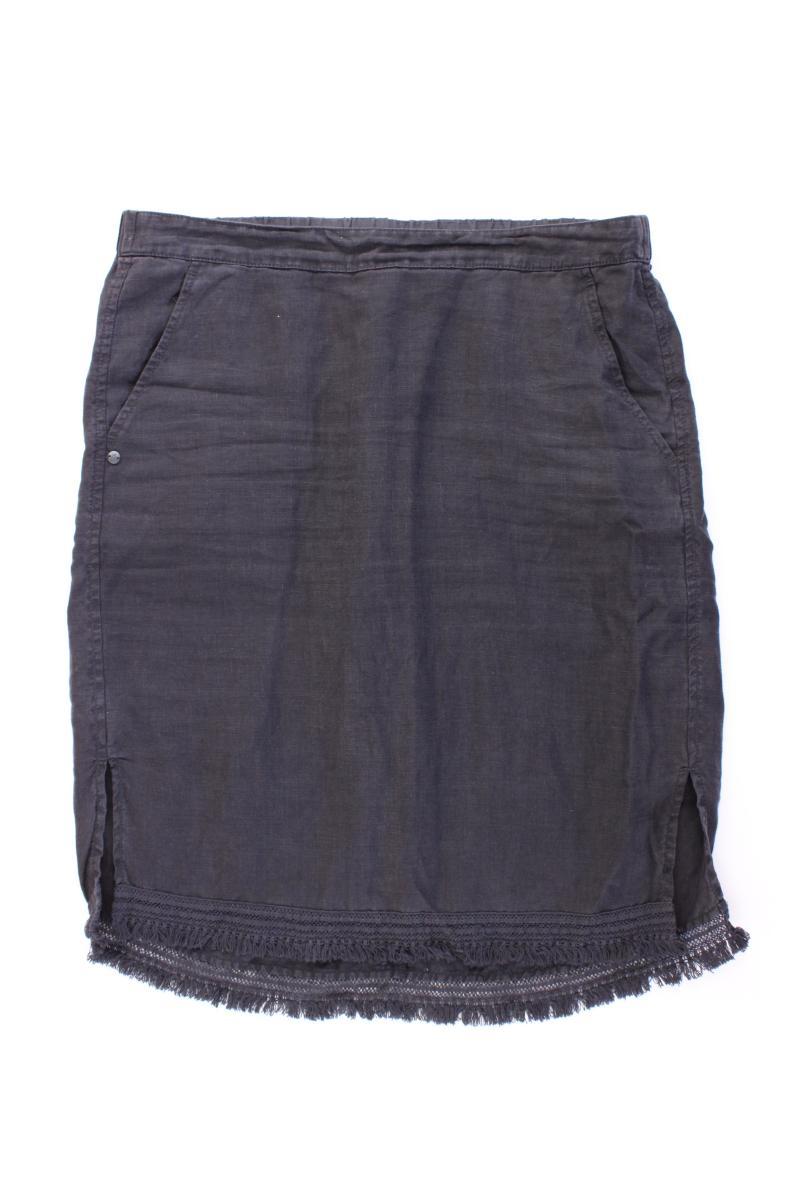 Sandwich_ Leinenrock Gr. 38 grau