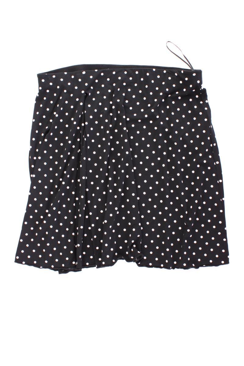 Street One Stretchrock Gr. 42 gepunktet schwarz aus Viskose