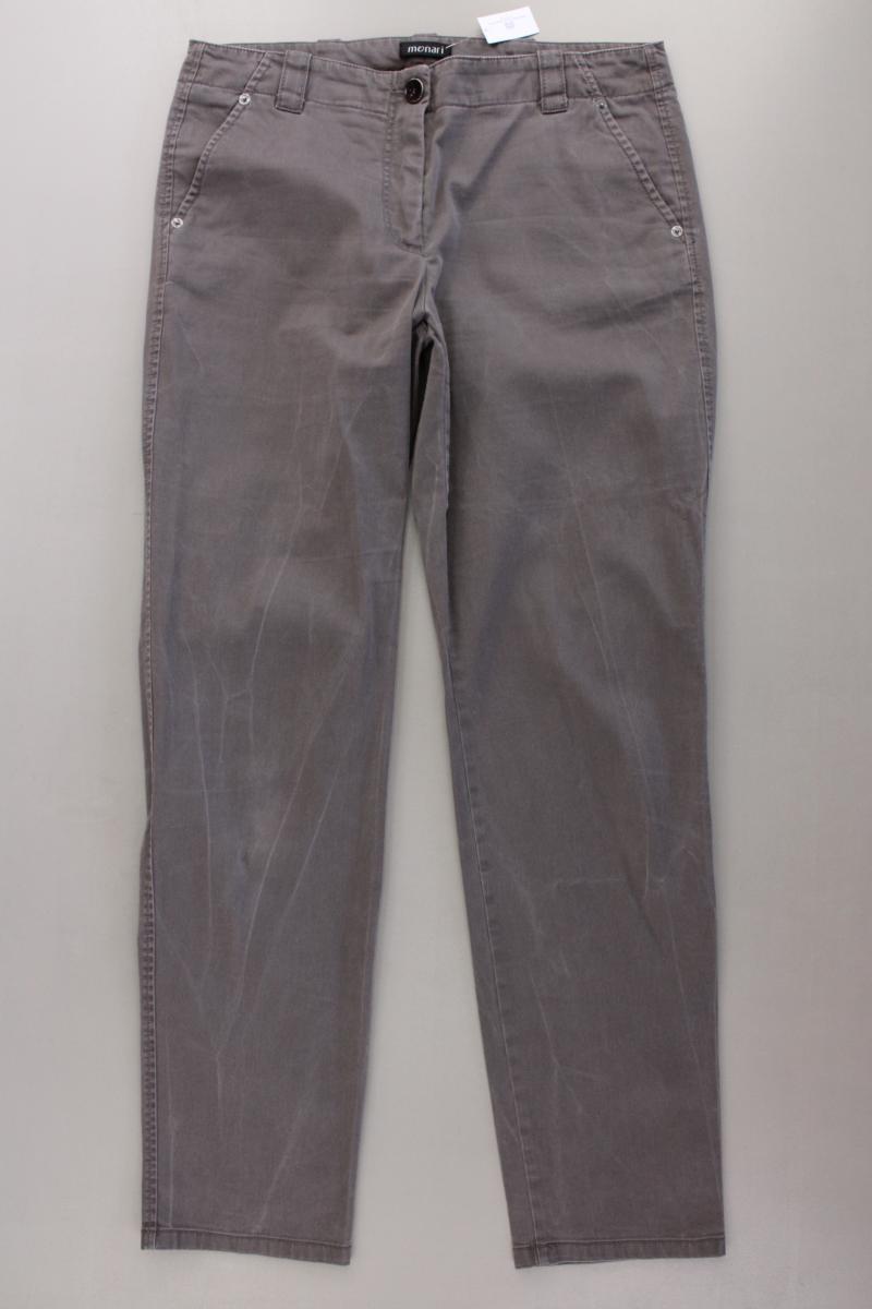 Monari Chinohose Gr. 38 grau aus Baumwolle