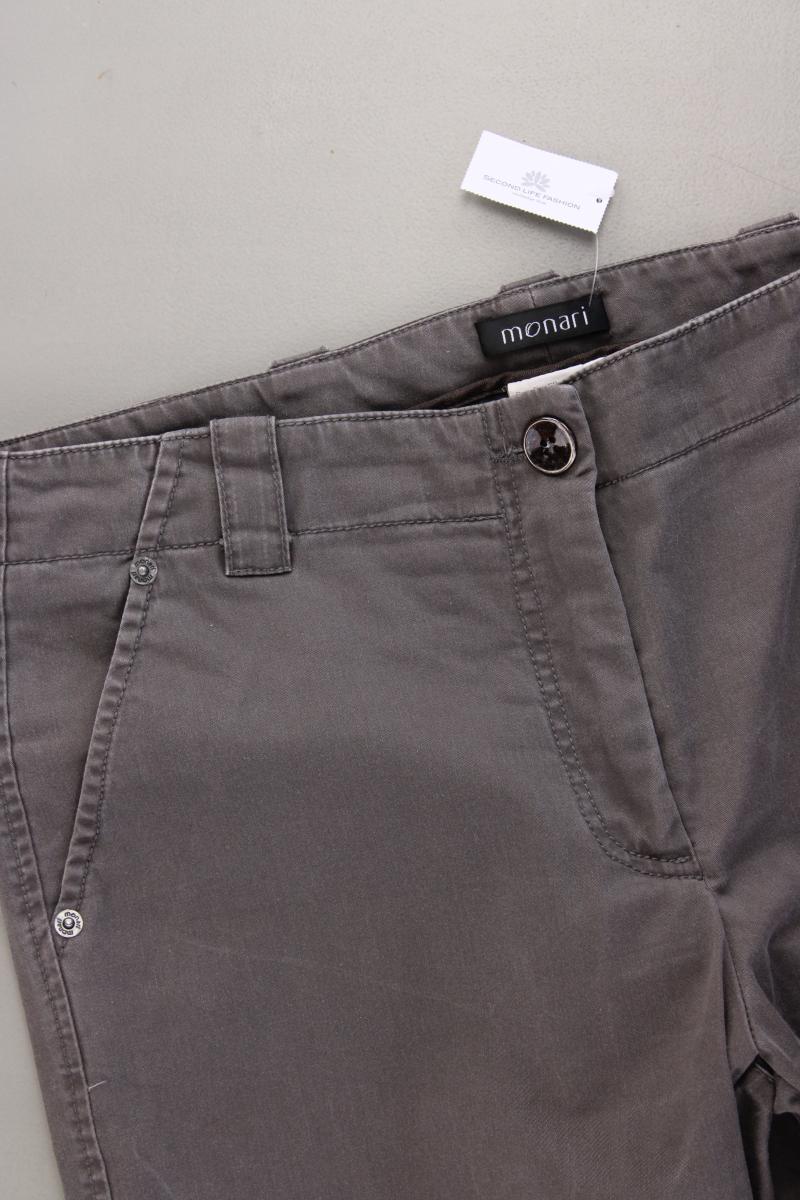 Monari Chinohose Gr. 38 grau aus Baumwolle