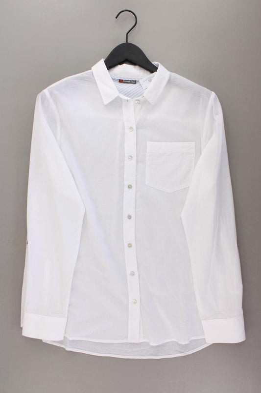 Street One Langarmbluse Gr. 40 weiß