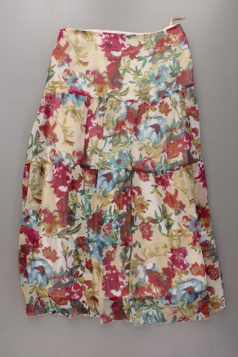 Emozioni Seidenrock Gr. 38 mit Blumenmuster neu mit Etikett Neupreis: 29,9€!