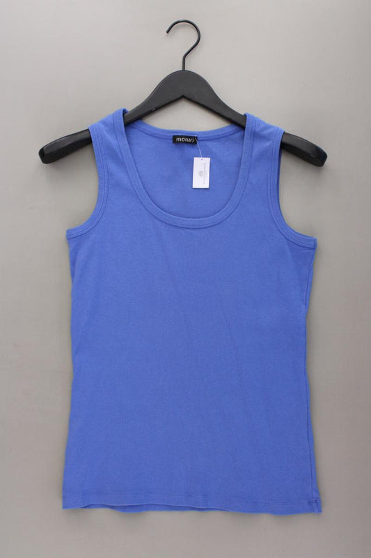 Monari Trägertop Gr. 42 blau aus Baumwolle