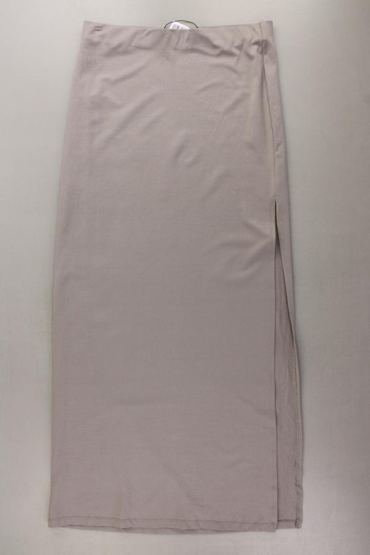 Bershka Stretchrock Gr. L grau aus Polyester