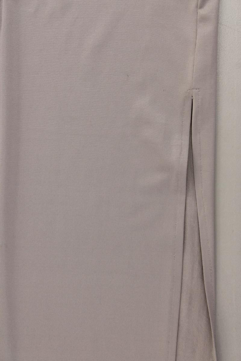 Bershka Stretchrock Gr. L grau aus Polyester