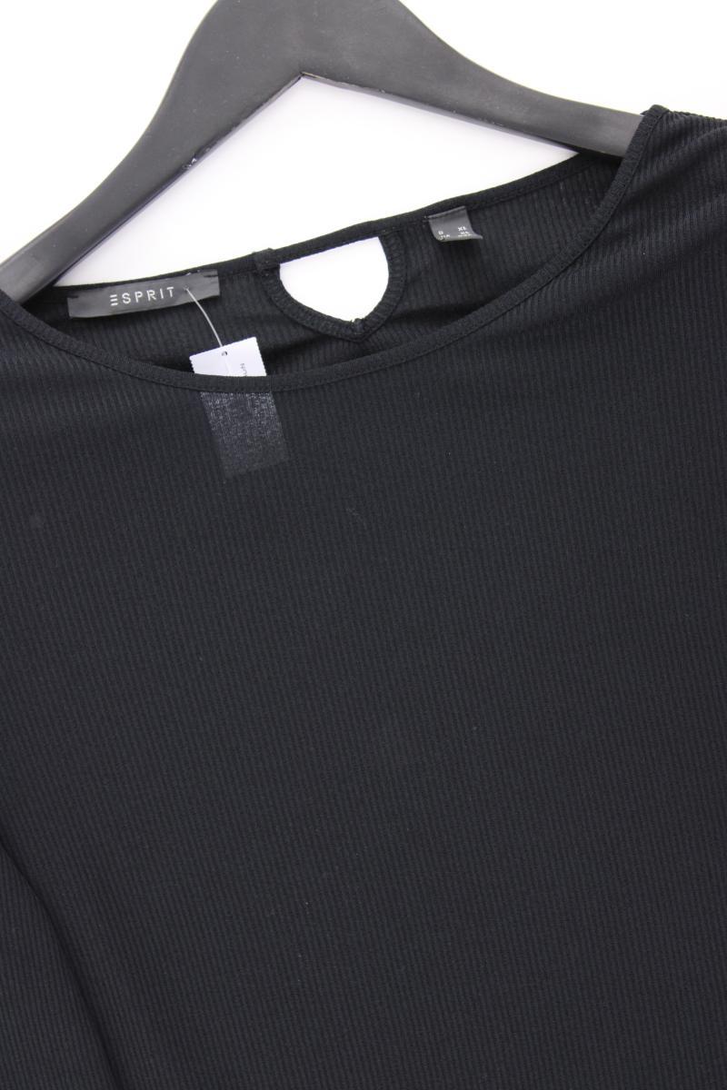 Esprit Longsleeve-Shirt Gr. XL Langarm schwarz aus Polyester
