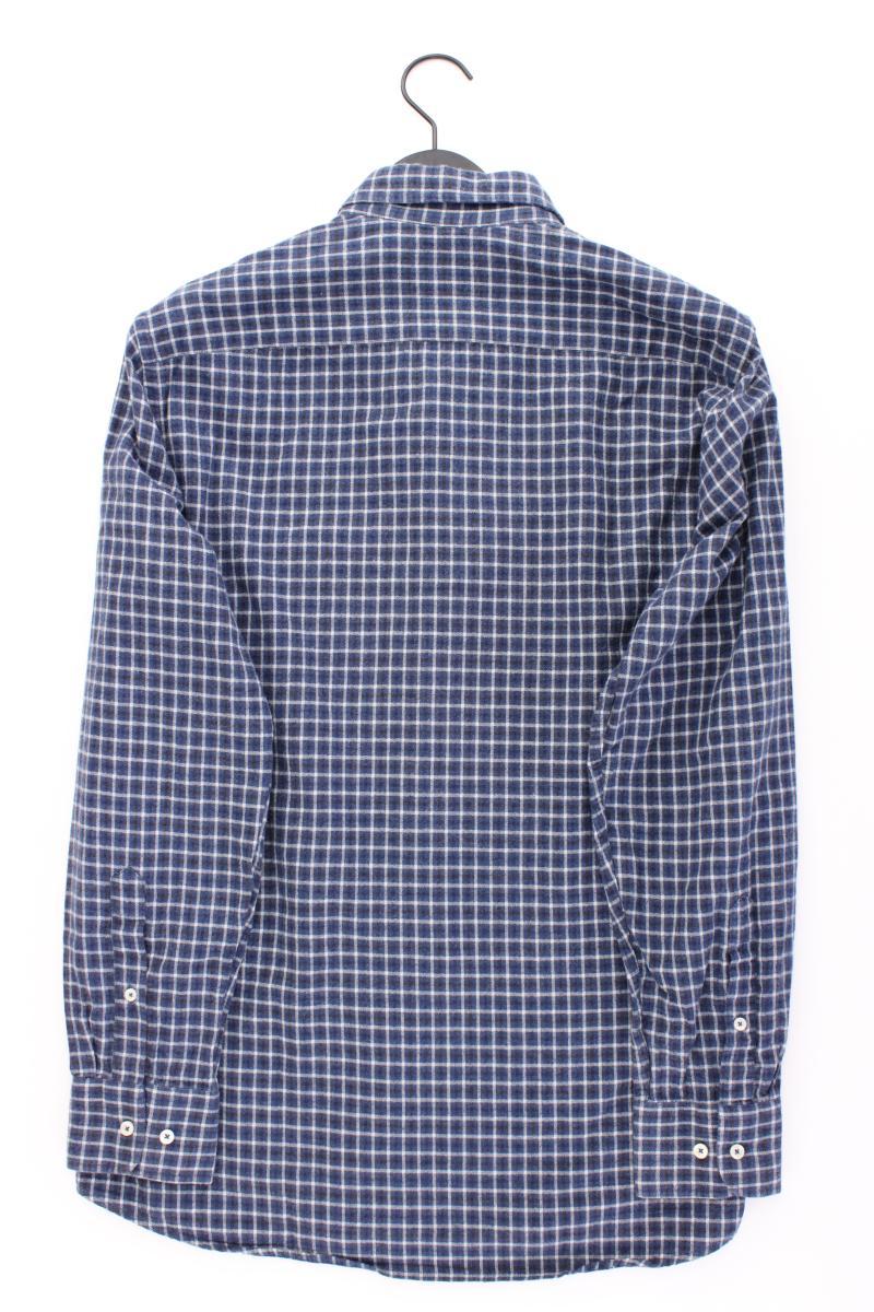 Charles Robertson Langarmhemd mit Wolle für Herren Gr. L geometrisches Muster