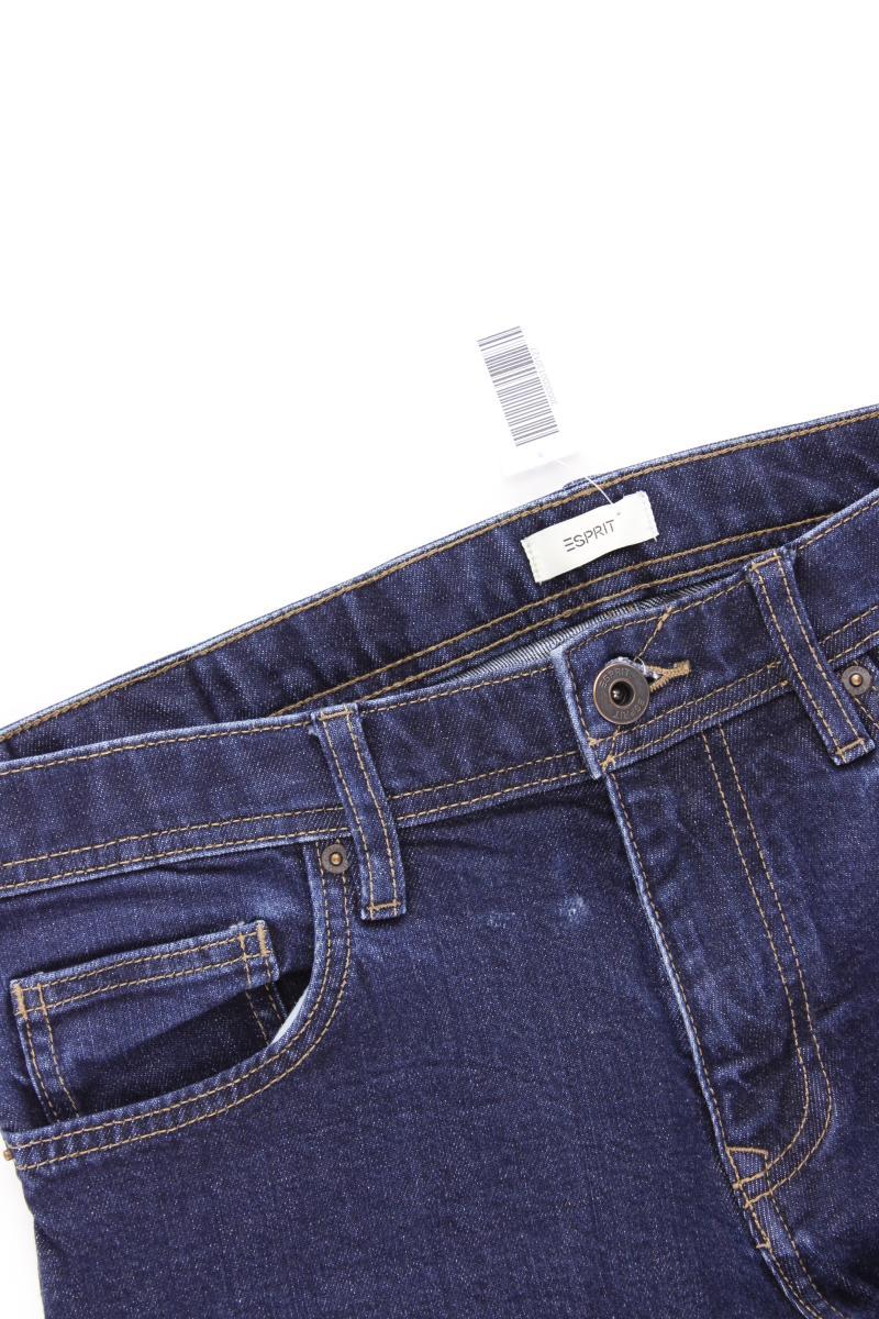 Esprit Straight Jeans für Herren Gr. W33/L30 blau aus Baumwolle