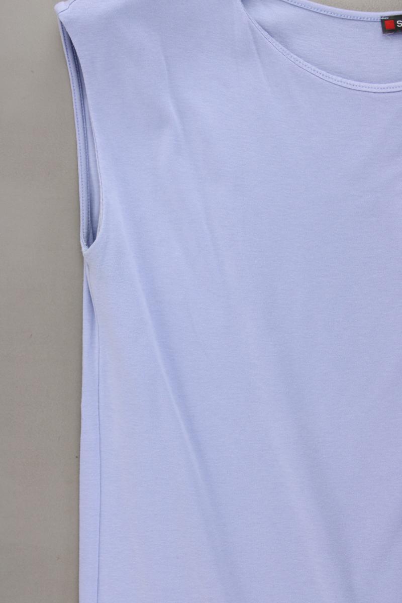Street One Classic Top Gr. 44 blau aus Baumwolle