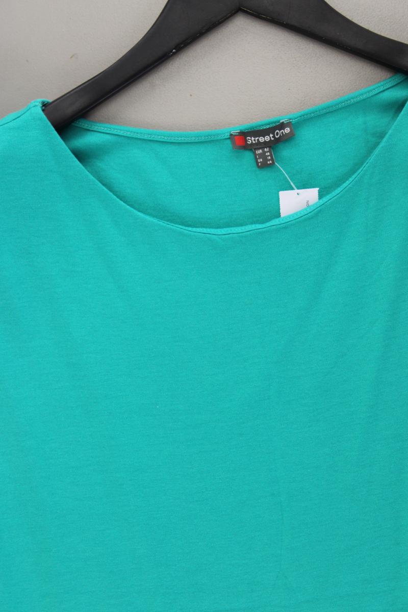 Street One Classic Top Gr. 42 grün aus Baumwolle