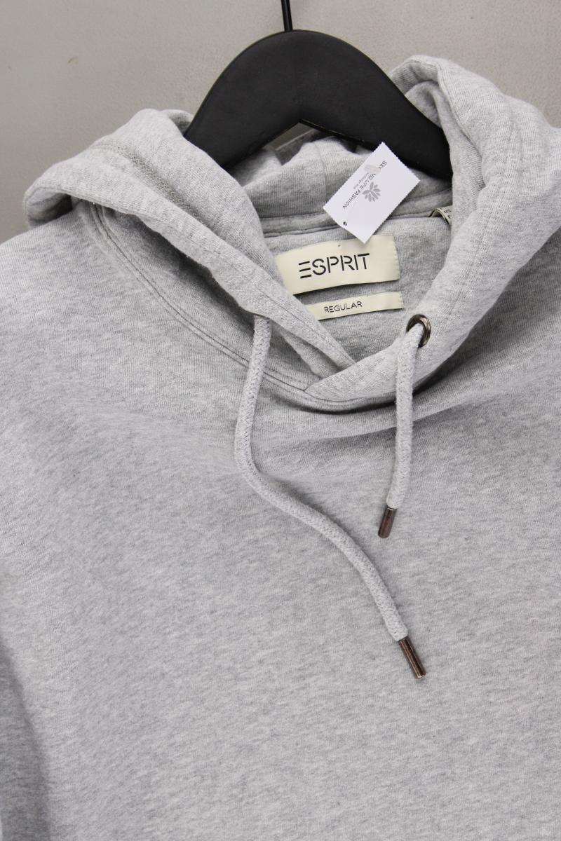 Esprit Hoodie für Herren Gr. L grau aus Baumwolle