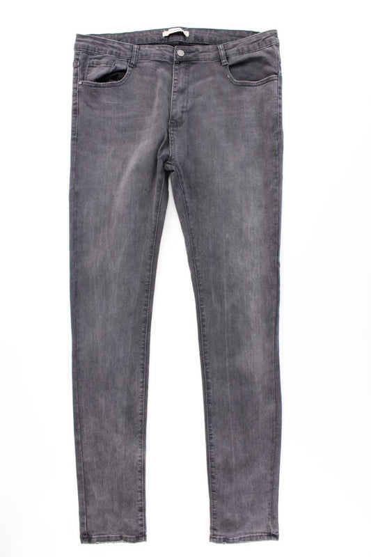 Laulia Skinny Jeans Gr. 48 grau aus Baumwolle